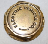 Brass Electric Vehicle Co Automobile Hubcap