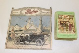 Peerless Motor Car Co of Cleveland OH Advertising Puzzle and Playing Cards