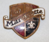 Marquette Buick Motor Car Co Radiator Emblem Badge