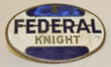 Federal Knight Radiator Emblem Badge