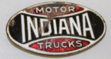 Indiana Motor Trucks Radiator Emblem Badge