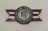 Packard Army Navy Production Award Pin Badge Sterling Silver