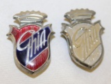 2 Karmann Ghia Radiator Emblem Badges