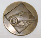 1932 French Automobile Club Race Medallion Rally Badge La Mothe St. Heray