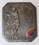 1933 French Automobile Club Race Medallion Rally Badge Paris St Raphael