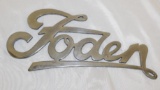 Foder Truck Radiator Script Emblem