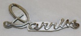 Packard Darrin Radiator Script Emblem