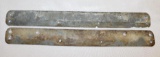 Pair of Dort Motor Car Co Automobile Sill Plates