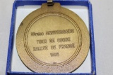 30th Anniversary of The Rally of France Race Medallion Rally Badge