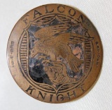 Falcon Knight Motor Car Co Radiator Emblem Badge