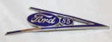 Ford V8 85 Radiator Emblem Badge