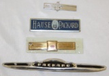 Group of 4 Packard Motor Car Co Emblem Badges