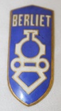 Berliet Lyon Motor Car Co Radiator Emblem Badge