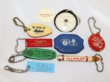 Group of 9 Packard Motor Car Co Dealership Advertising Giveaways & Keychains