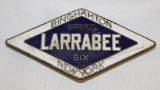 Larrabee of NY Motor Car Co Radiator Emblem Badge