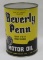 Beverly Penn 1 Quart Motor Oil Can of Los Angeles CA