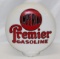 Imperial Premiere Gasoline One Piece Etched Gas Pump Globe