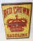 Early Standard Oil Red Crown Tin Tacker Sign