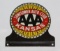 AAA Kansas Sunflower Automobile Club License Plate Topper Sign