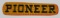 Pioneer Seed Corn Tin Advertising Sign