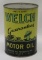 Welch 1 Quart Motor Oil Can of Rock Island IL