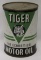 Tiger 1 Quart Motor Oil Can Lion Oil Co of AR