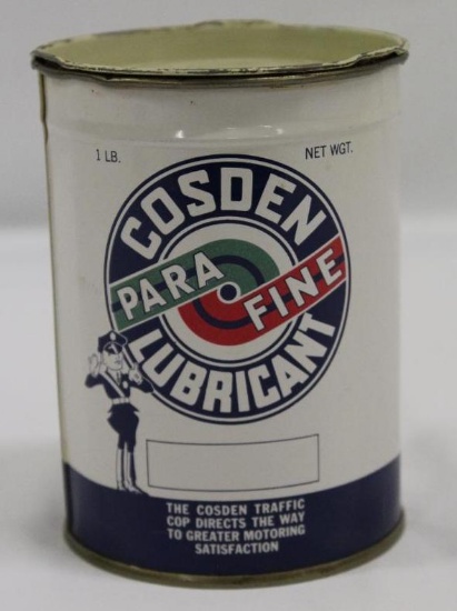 Cosden Cop 1lb Grease Can