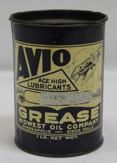 Avio Midwest Oil Co 1lb Grease Can