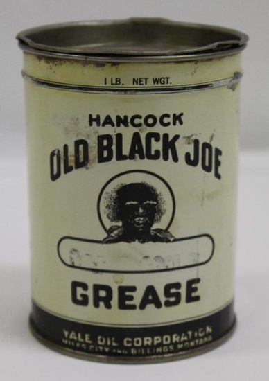 Hancock Old Black Joe 1lb Grease Can of MT