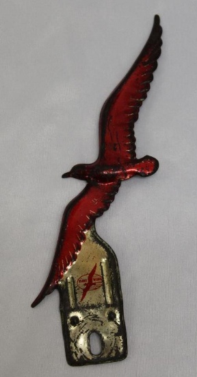Fleetwing Oil Company License Plate Topper Sign