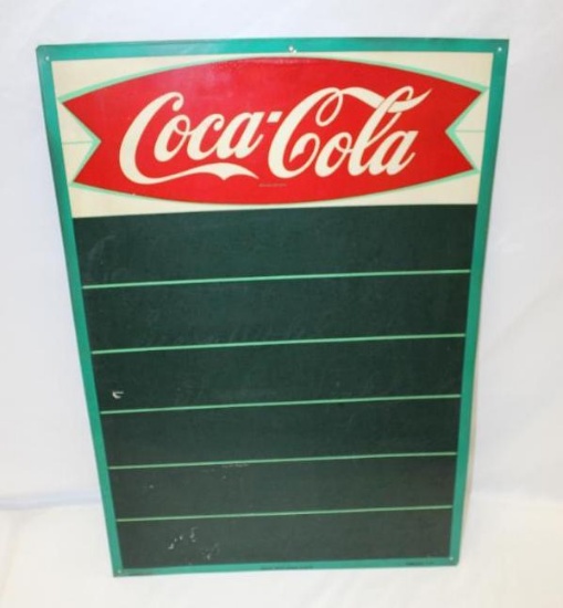 Coca-Cola SST Chalkboard Advertising Sign