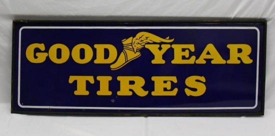 Goodyear Tires SSP Porcelain Sign