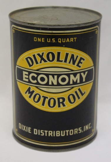 Dixie Dixoline Economy 1 Quart Motor Oil Can