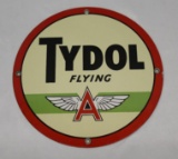 Tydol Flying A SSP Porcelain Pump Plate Sign