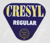 Cresyl Regular SSP Porcelain Pump Plate Sign