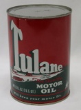 Tulane 1 Quart Motor Oil Can of Milwaukee WI