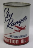Sky Ranger Flight Tested 1 Quart Aviation Motor Oil Can