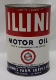 Illinois Farm Supply 5 Quart Motor Oil Can Illini