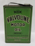 Valvoline 1 Gallon Motor Oil Can Chicago Division