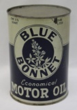 Blue Bonnet 1 Quart Motor Oil Can
