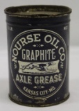 Nourse Oil Co of Kansas City 1lb Grease Can