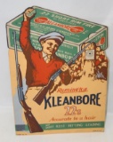 Remington Kleanbore Cardboard Advertising Easelback Countertop Display