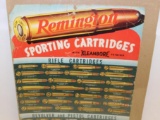 Remington Sporting Cartridges Cardboard Advertising Display