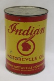Indian Motorcycle 1 Quart Motor Oil Can