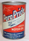 ParaPride Canfield 1 Quart Motor Oil Can