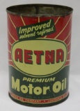 Aetna 1 Quart Motor Oil Can of Louisville KY