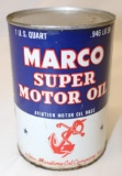 1 Quart Marco Motor Oil Can