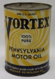 Vortex Hoosier Petroleum 1 Quart Motor Oil Can