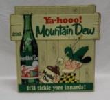 Mountain Dew Plastic Countertop Easel Back Display