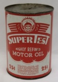Super Test 1 Quart Motor Oil Can